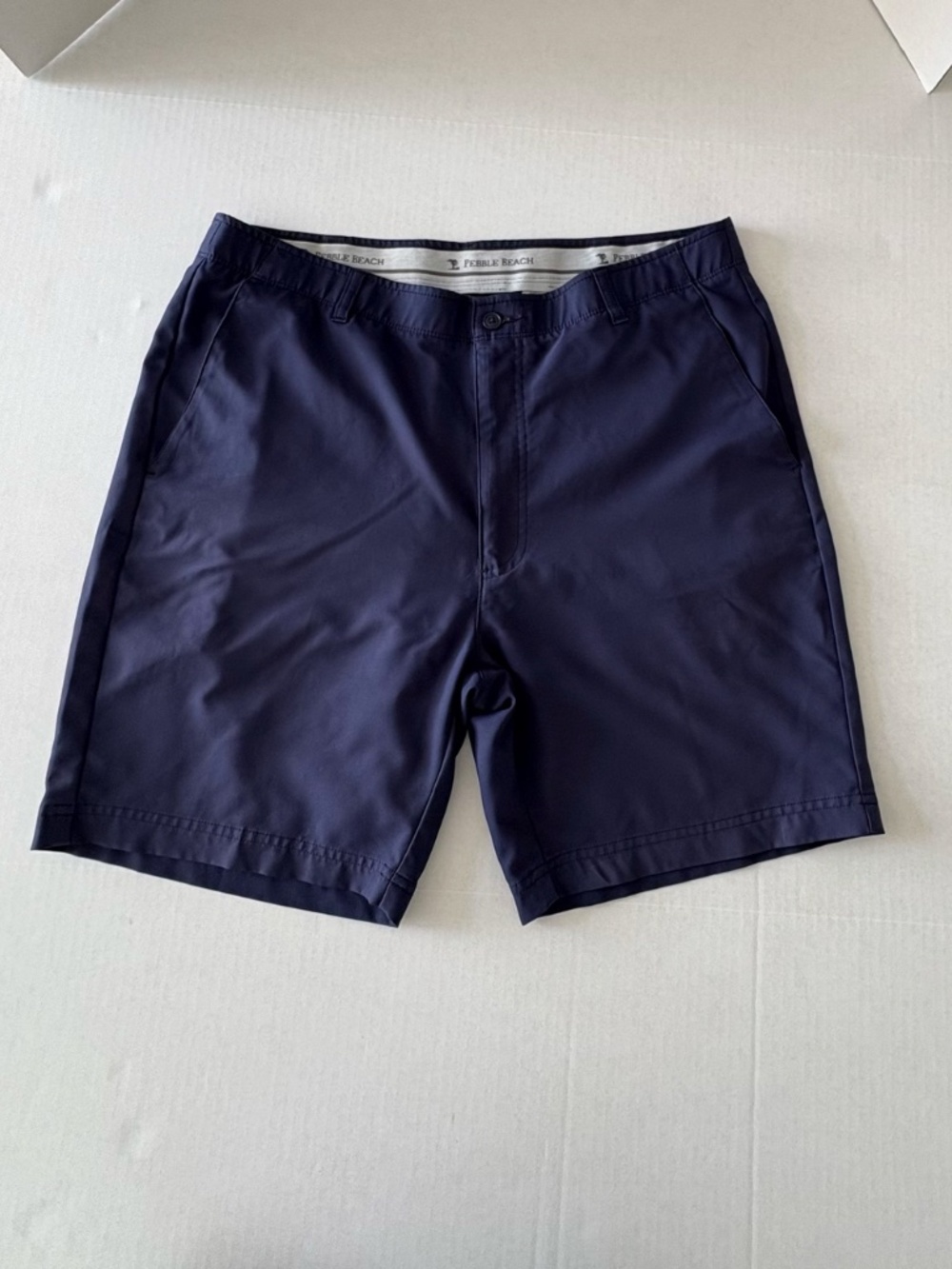 Pebble Beach Blue Casual Golf Men's Shorts - Size‎ 36.